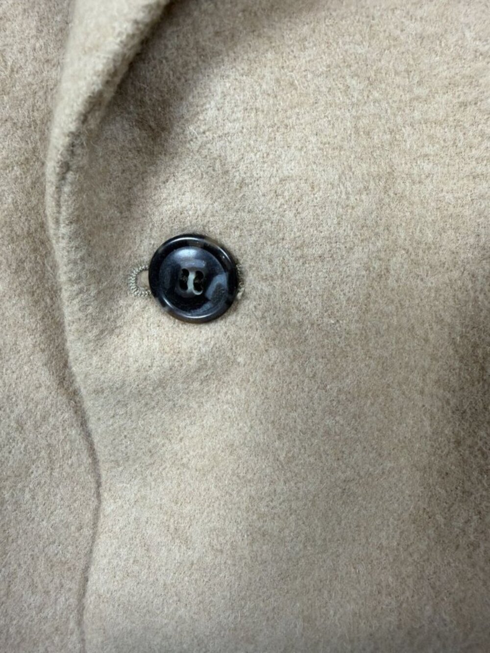 Jos. A. Bank 100% Camel Hair Sport Coat Blazer Men's 44R Camel 2 Button - Picture 5 of 11